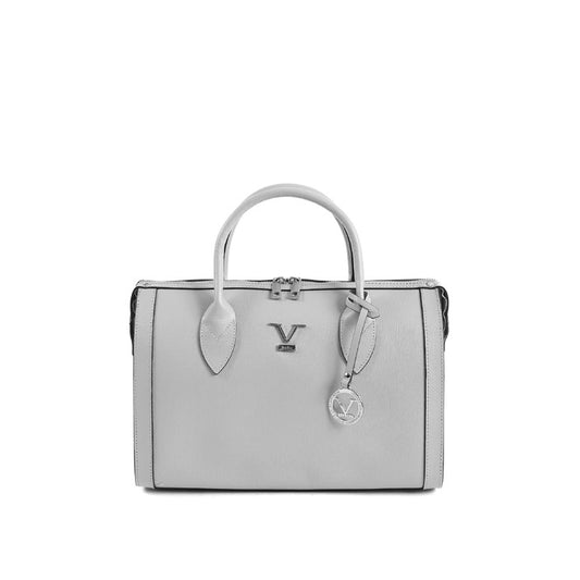 V Italia by VERSACE 19.69 ABBIGLIAMENTO SPORTIVO S.R.L. - V Italia Womens Handbag Grey V014-S SAFFIANO GRIGIO