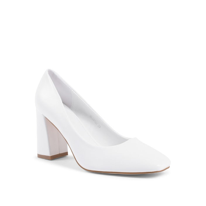 19V69 ITALIA by VERSACE 19.69 ABBIGLIAMENTO SPORTIVO S.R.L. - 19V69 Italia Womens Pump White HLL0128 BIANCO