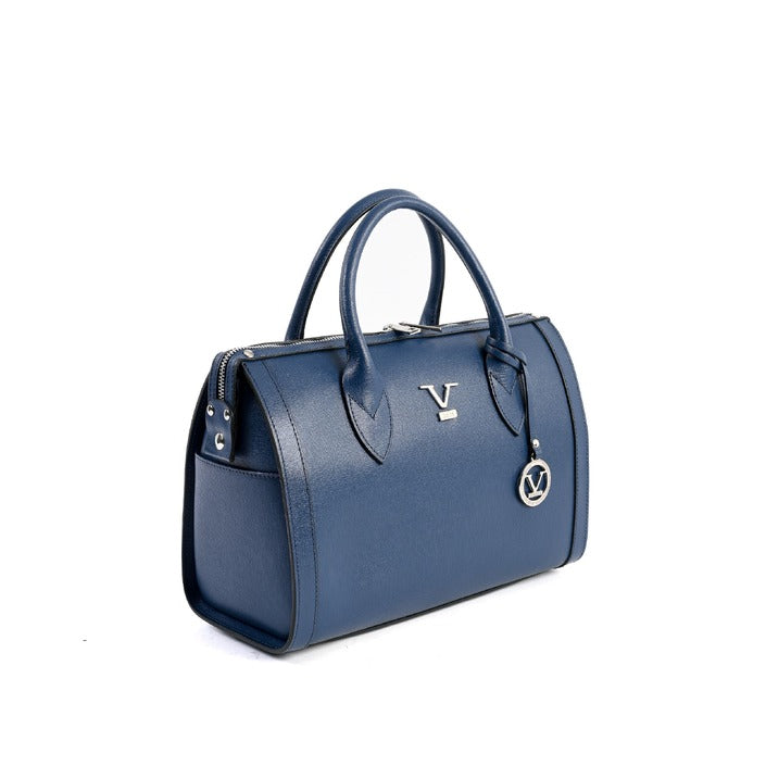 V Italia by VERSACE 19.69 ABBIGLIAMENTO SPORTIVO S.R.L. - V Italia Womens Handbag Blue Jeans V014-S SAFFIANO BLUE JEANS