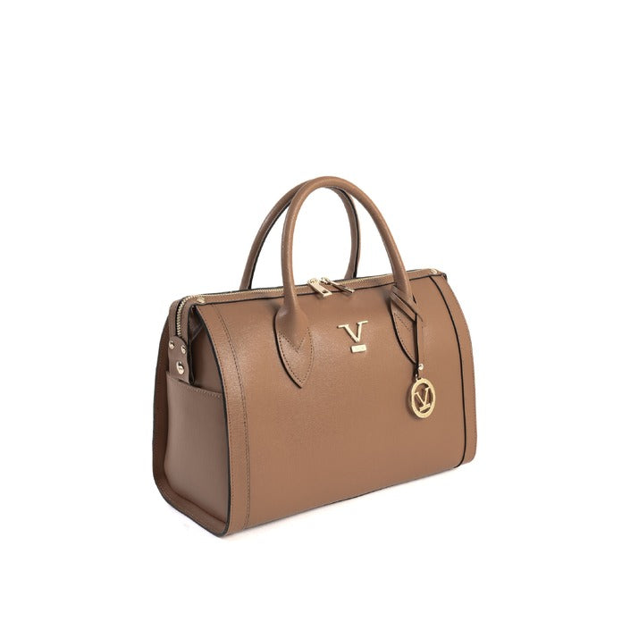 V Italia by VERSACE 19.69 ABBIGLIAMENTO SPORTIVO S.R.L. - V Italia Womens Handbag Tan V014-G SAFFIANO CUOIO CHIARO