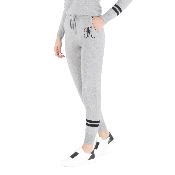 Crown of Edinburgh Cashmere - Crown of Edinburgh Cashmere Track Pants MORNINGSIDE GREY M