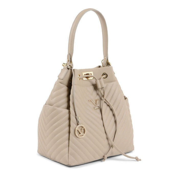 V Italia by VERSACE 19.69 ABBIGLIAMENTO SPORTIVO S.R.L. - V Italia Womens Satchel Bag Beige BH10272 52 SAUVAGE MARMO