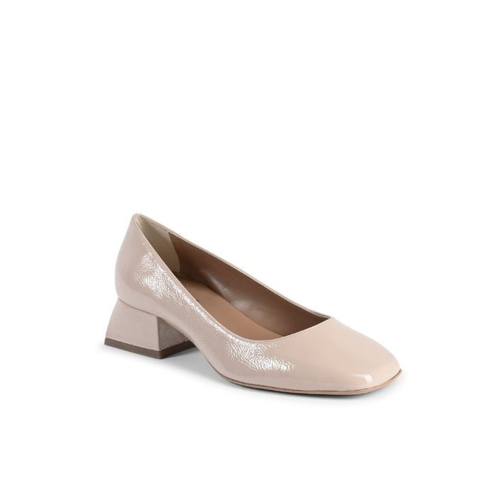 19V69 ITALIA by VERSACE 19.69 ABBIGLIAMENTO SPORTIVO S.R.L. - 19V69 Italia Womens Heeled Ballerina SOFIA NAPLACK NUDE