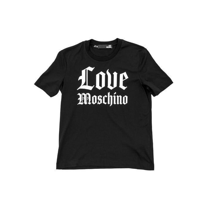 Love Moschino - Love Moschino Womens T-Shirt W 4 H06 33 M 3876 C74 BLACK