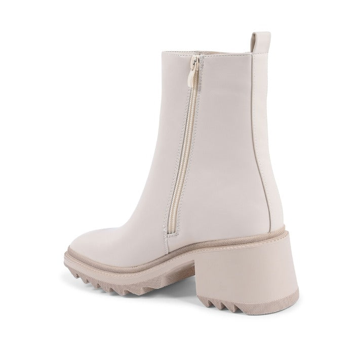 19V69 ITALIA by VERSACE 19.69 ABBIGLIAMENTO SPORTIVO S.R.L. - 19V69 Italia Womens Ankle Boot Beige 181-87 BEIGE