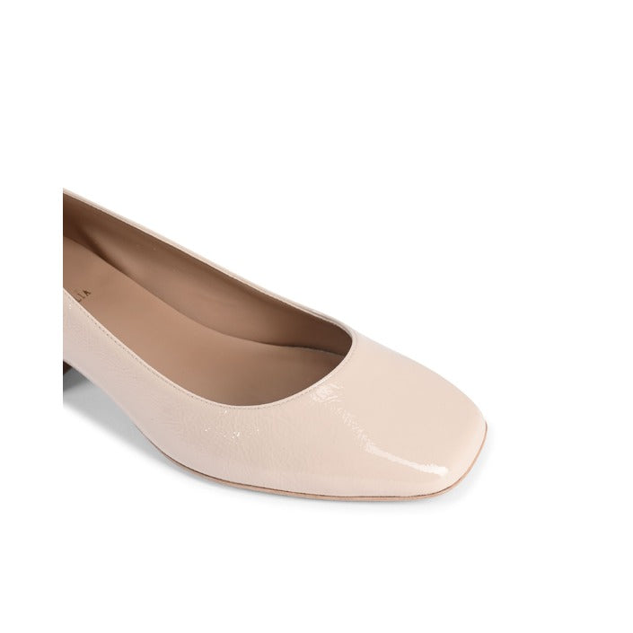 19V69 ITALIA by VERSACE 19.69 ABBIGLIAMENTO SPORTIVO S.R.L. - 19V69 Italia Womens Heeled Ballerina SOFIA NAPLACK NUDE