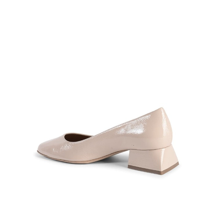 19V69 ITALIA by VERSACE 19.69 ABBIGLIAMENTO SPORTIVO S.R.L. - 19V69 Italia Womens Heeled Ballerina SOFIA NAPLACK NUDE