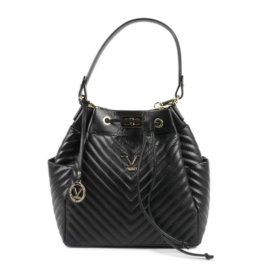 V Italia by VERSACE 19.69 ABBIGLIAMENTO SPORTIVO S.R.L. - V Italia Womens Satchel Bag Black BH10272 52 SAUVAGE NERO