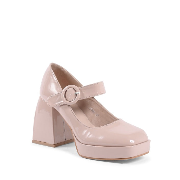 19V69 ITALIA by VERSACE 19.69 ABBIGLIAMENTO SPORTIVO S.R.L. - 19V69 Italia Womens Mary Jane Pump Nude J2962 NUDE