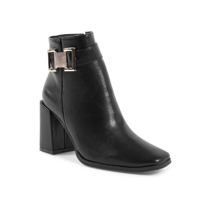 19V69 ITALIA by VERSACE 19.69 ABBIGLIAMENTO SPORTIVO S.R.L. - 19V69 Italia Womens Ankle Boot Black X726 NERO