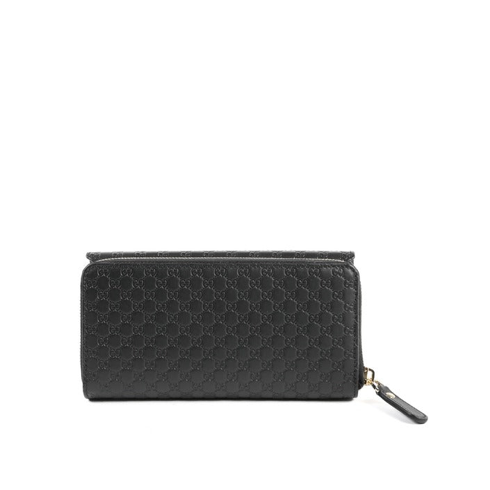 Gucci - Gucci Guccissima leather wallet with zip 449364 BMJ1G 1000