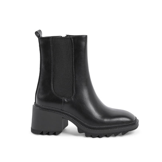 19V69 ITALIA by VERSACE 19.69 ABBIGLIAMENTO SPORTIVO S.R.L. - 19V69 Italia Womens Ankle Boot Black 181-87 NERO