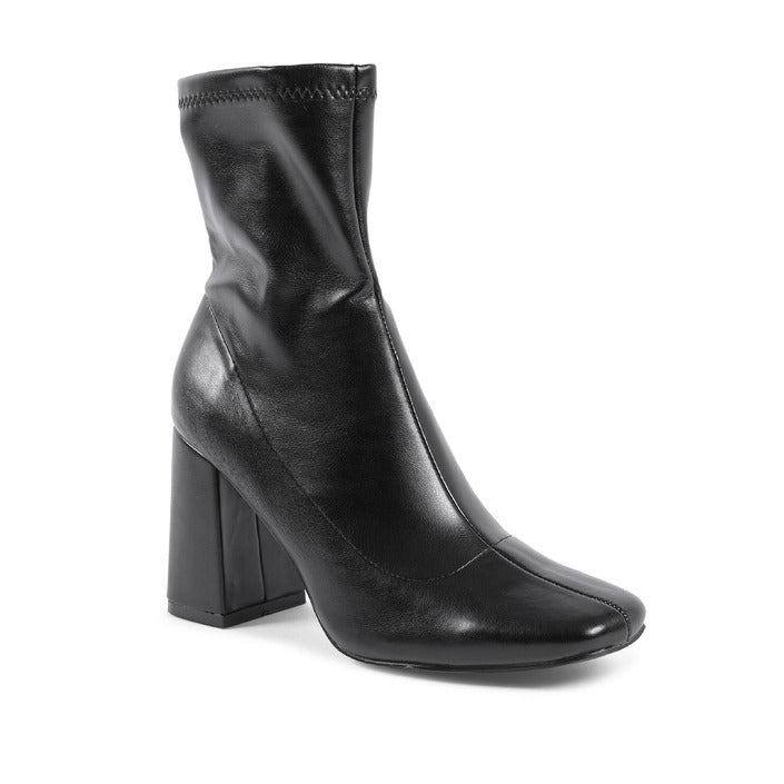 19V69 ITALIA by VERSACE 19.69 ABBIGLIAMENTO SPORTIVO S.R.L. - 19V69 Italia Womens Ankle Boot Black HF003 NERO