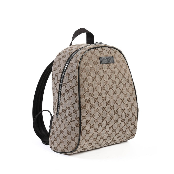 Gucci - Gucci GG monogram backpack beige brown