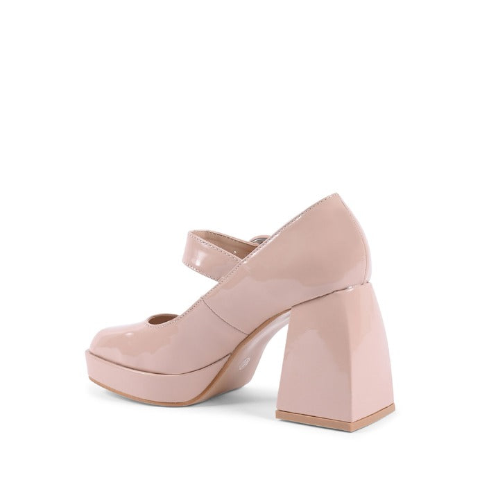 19V69 ITALIA by VERSACE 19.69 ABBIGLIAMENTO SPORTIVO S.R.L. - 19V69 Italia Womens Mary Jane Pump Nude J2962 NUDE