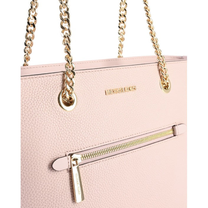 Michael Kors - Michael Kors Medium fornt zip Chain Tote Bag 35F2GTTT2L POWDER BLUSH