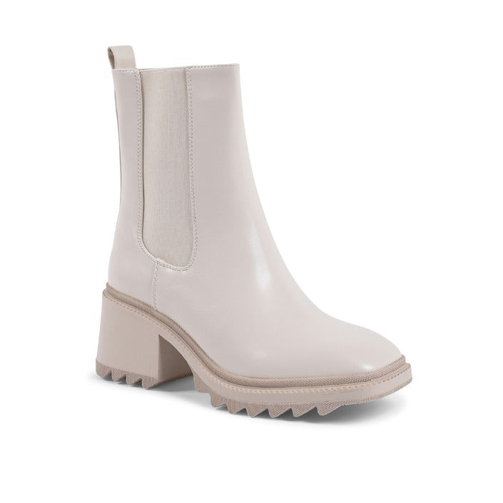 19V69 ITALIA by VERSACE 19.69 ABBIGLIAMENTO SPORTIVO S.R.L. - 19V69 Italia Womens Ankle Boot Beige 181-87 BEIGE