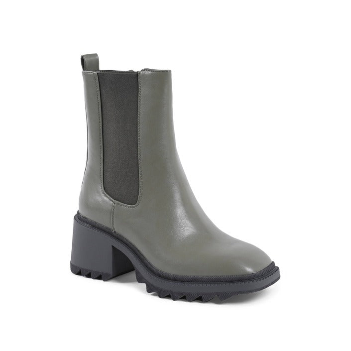 19V69 ITALIA by VERSACE 19.69 ABBIGLIAMENTO SPORTIVO S.R.L. - 19V69 Italia Womens Ankle Boot Green 181-87 MILITARY